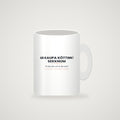 Mug mockup — full slogan visible