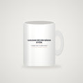 Mug mockup — full slogan visible