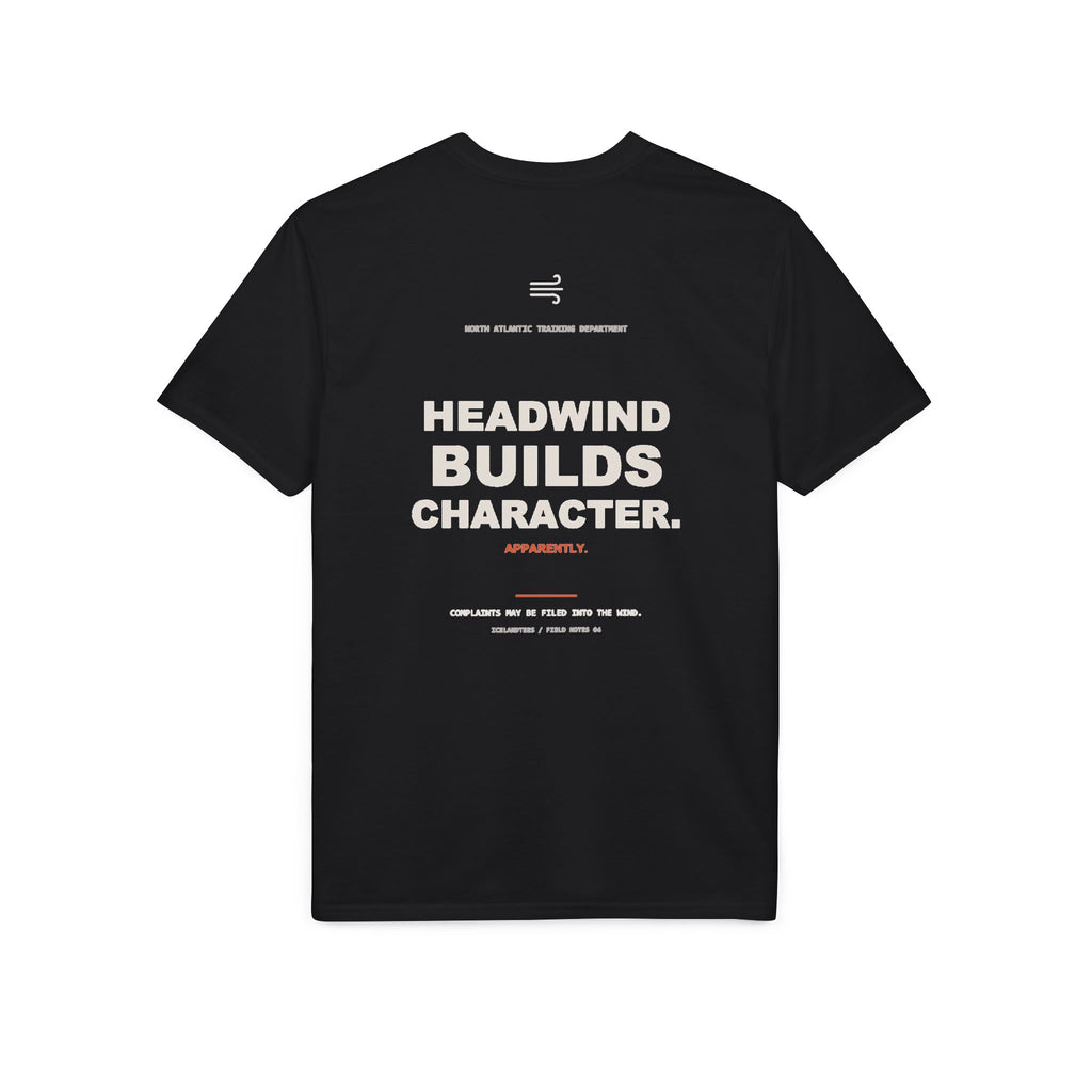 Headwind Builds Character — Gildan Performance Back-Print Tee