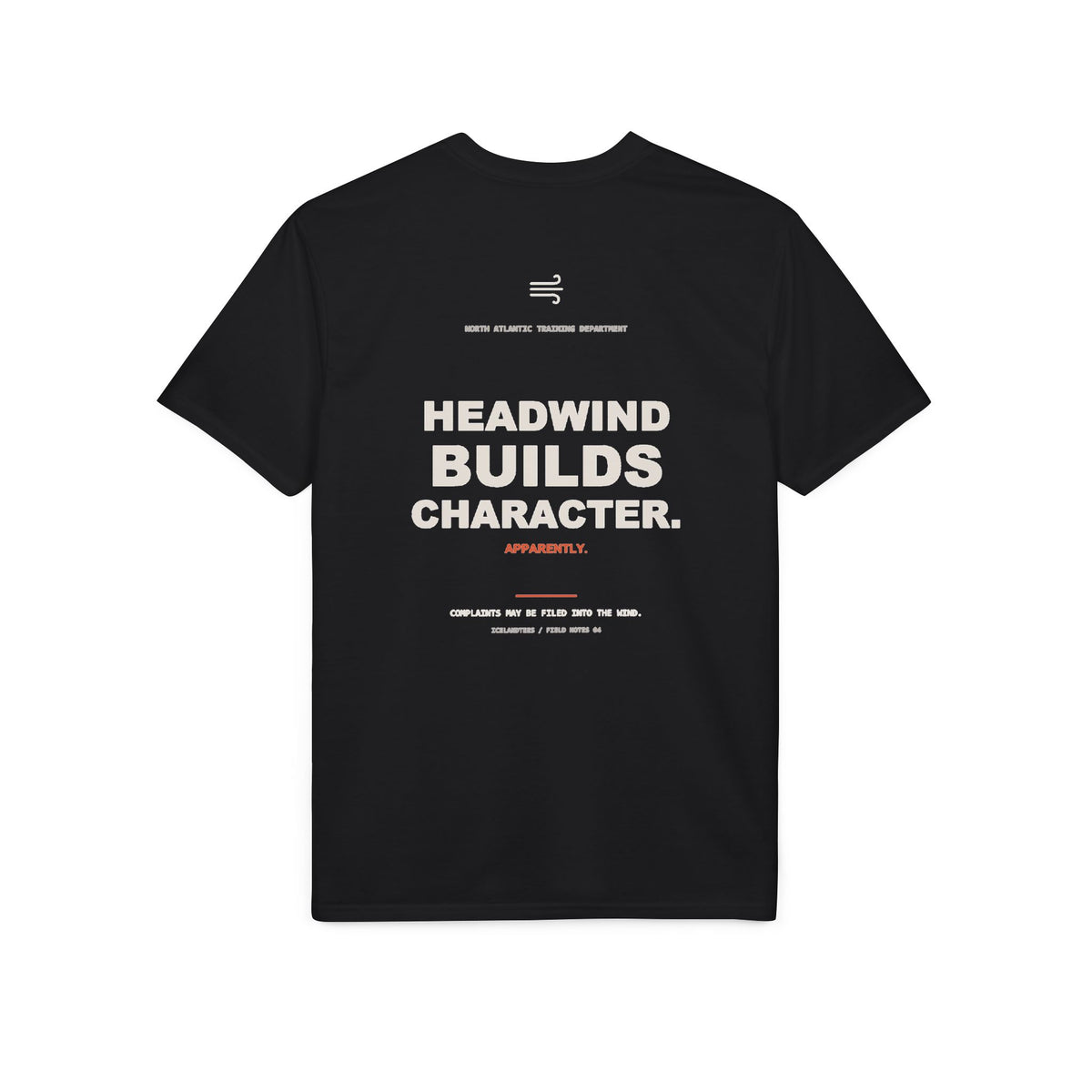 Headwind Builds Character — Gildan Performance Back-Print Tee