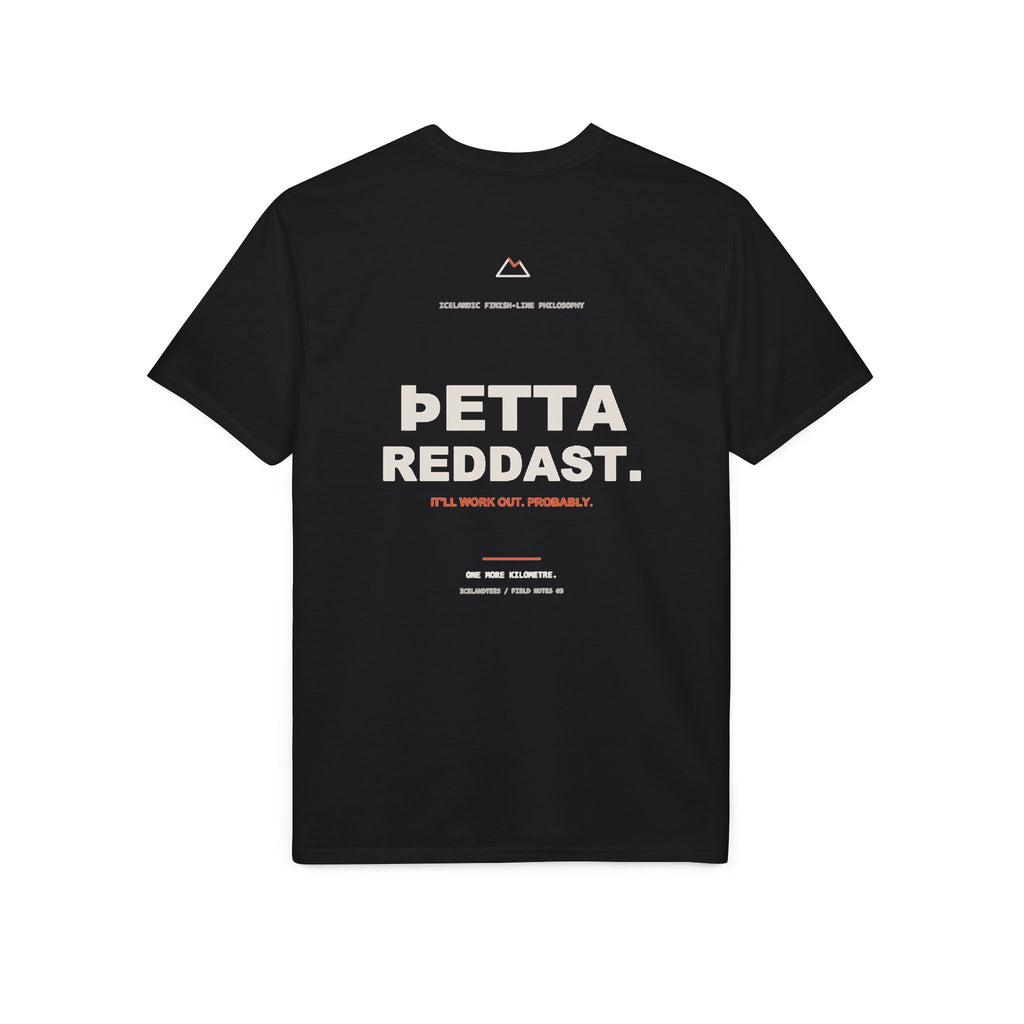 Þetta reddast — Gildan Performance Back-Print Tee