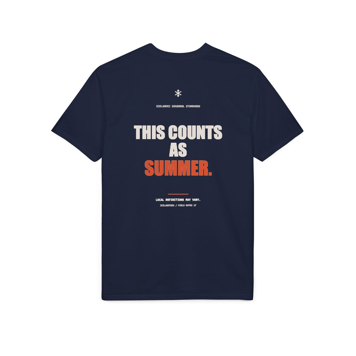 This Counts as Summer — Gildan Performance Back-Print Tee