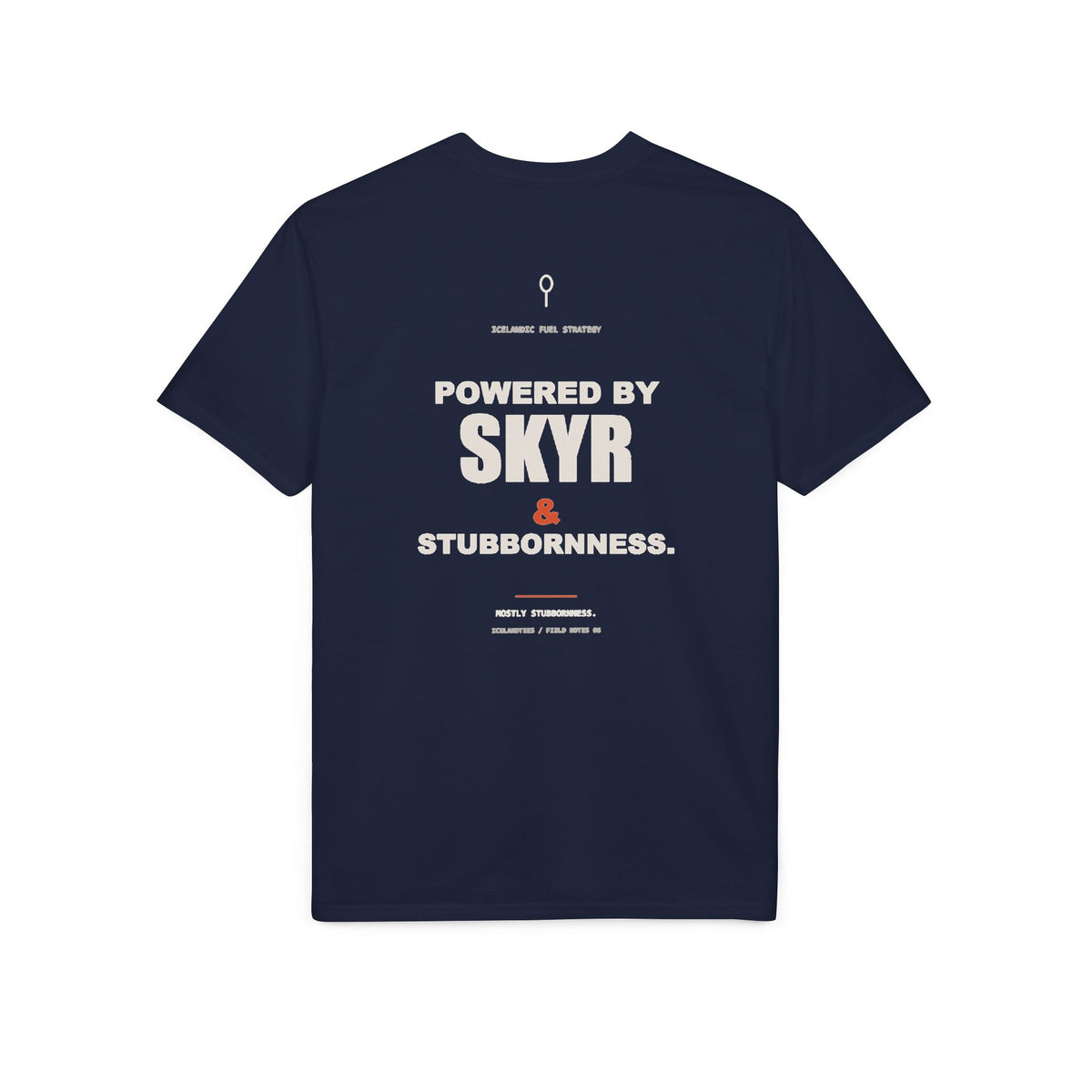Skyr & Stubbornness — Gildan Performance Back-Print Tee