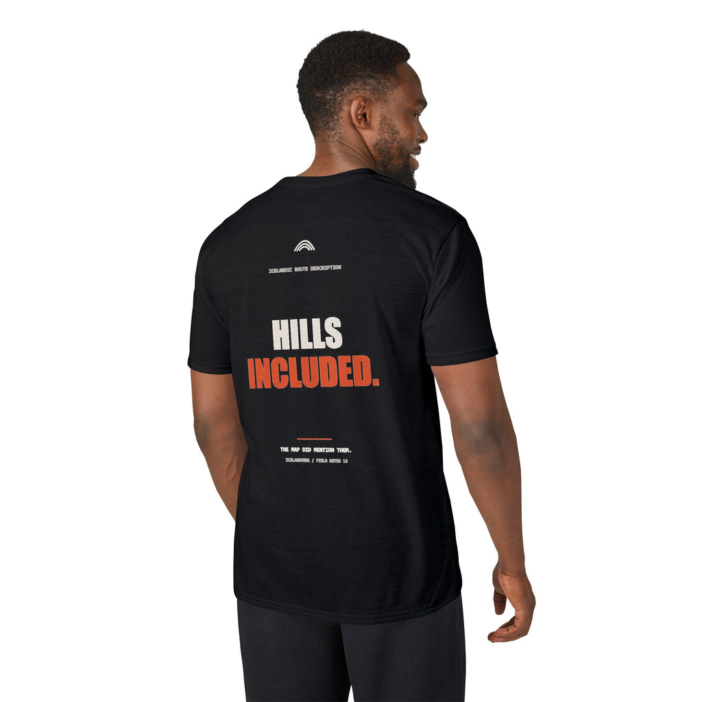 Hills Included — Gildan Performance Back-Print Tee