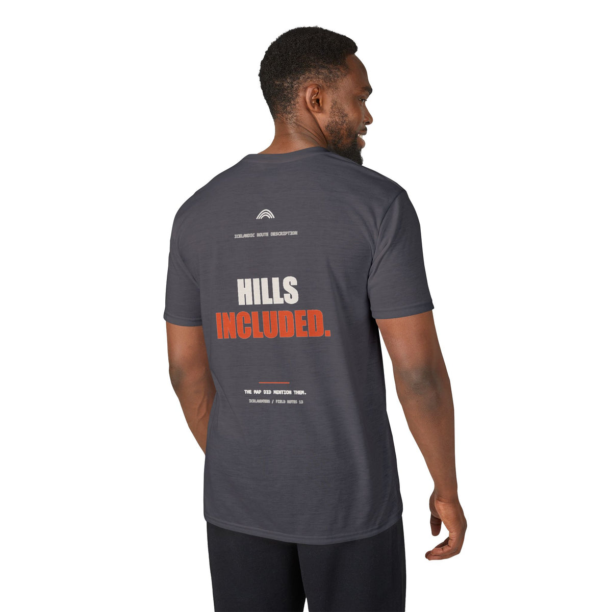 Hills Included — Gildan Performance Back-Print Tee