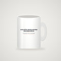 Mug mockup — full slogan visible