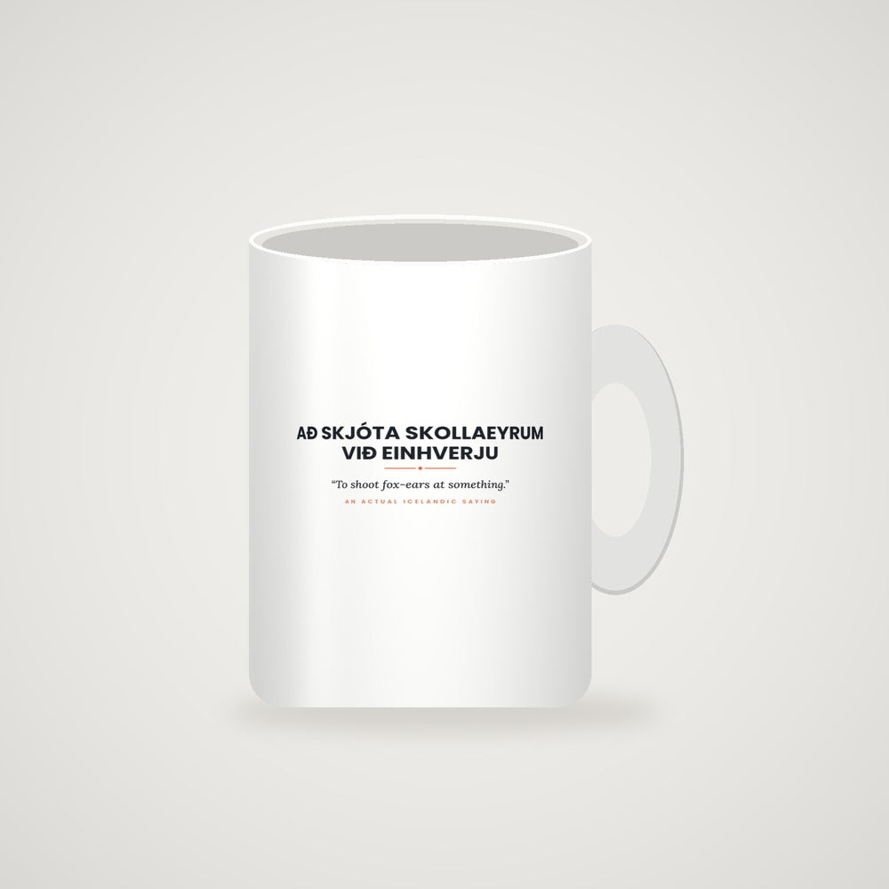 Mug mockup — full slogan visible