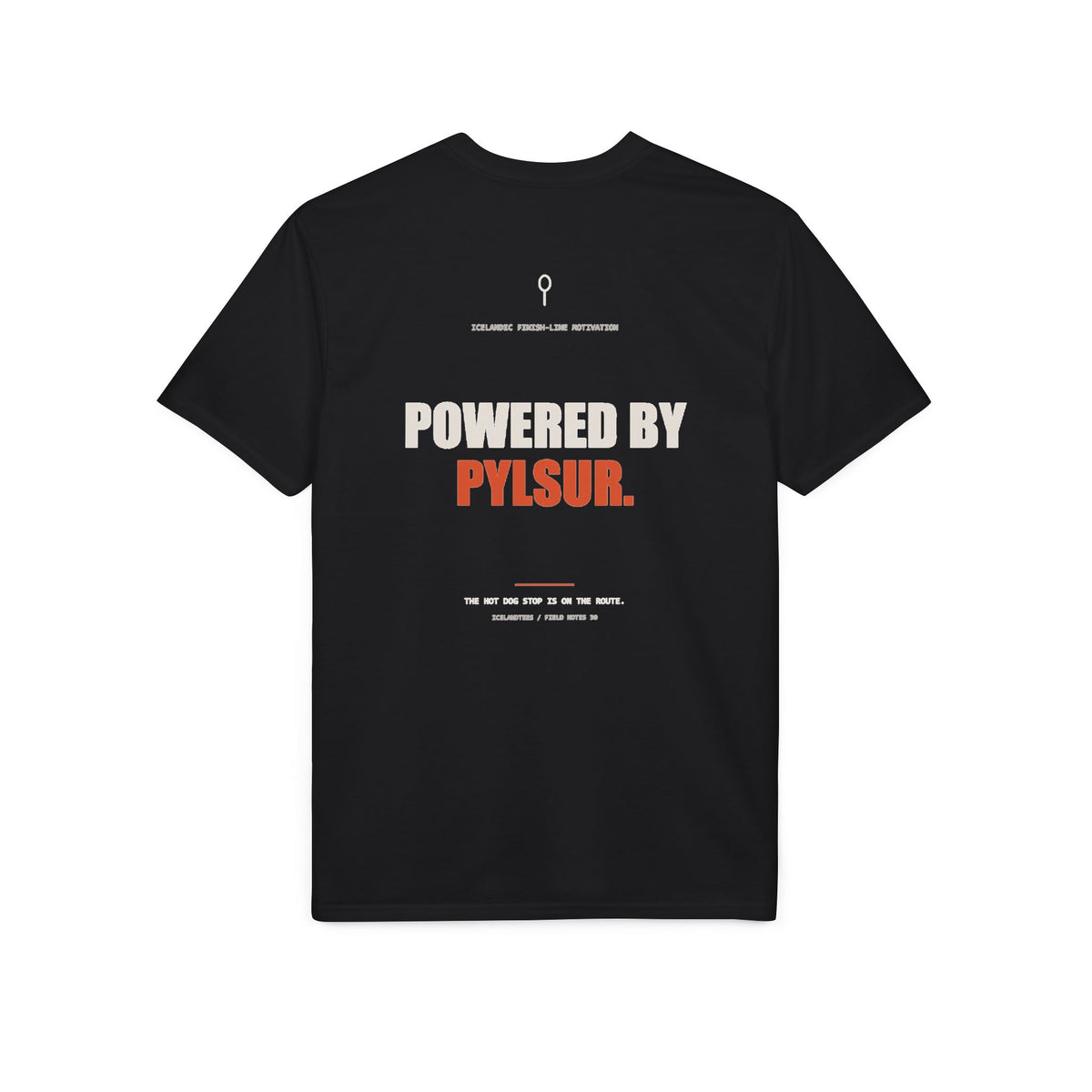 Powered by Pylsur — Gildan Performance Back-Print Tee