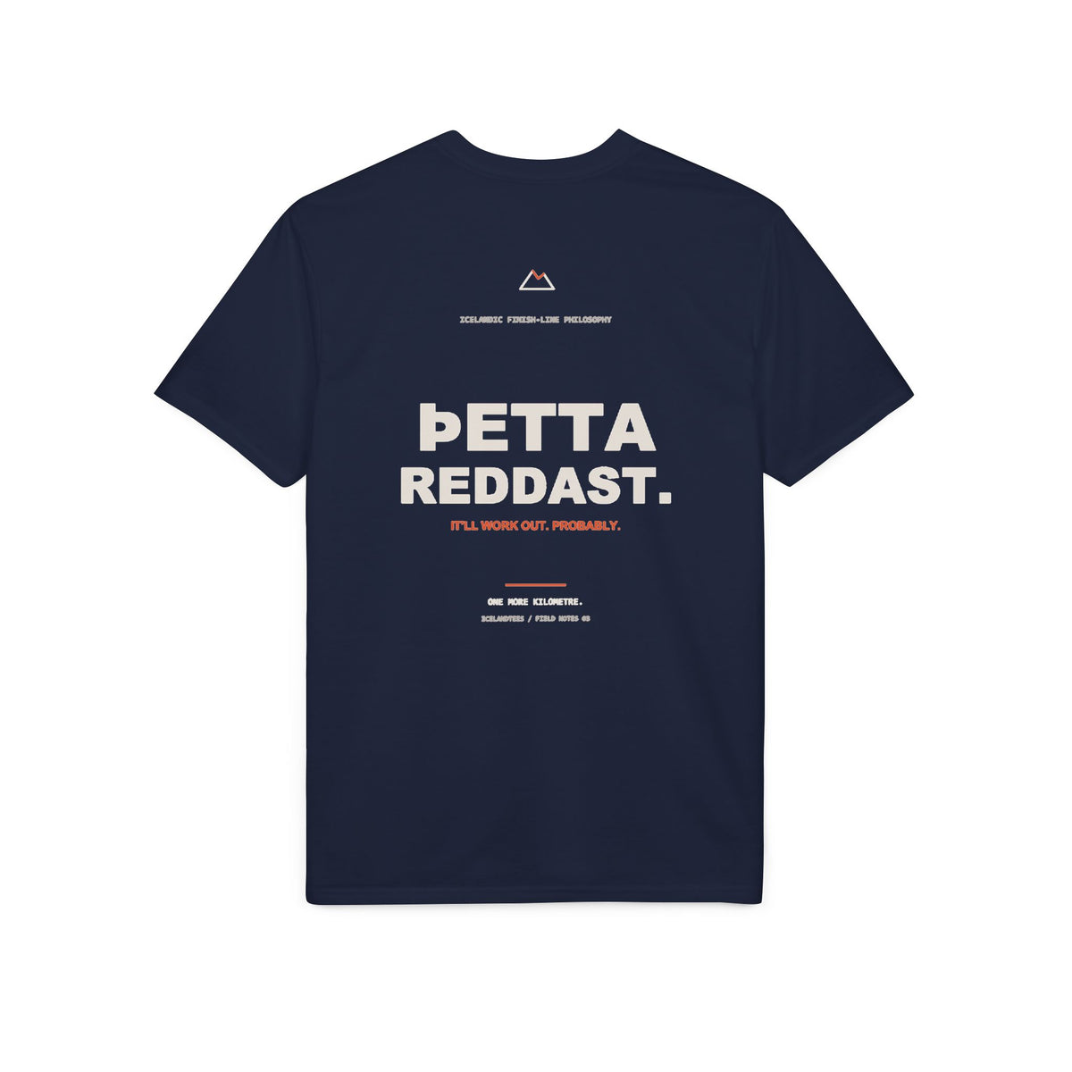 Þetta reddast — Gildan Performance Back-Print Tee