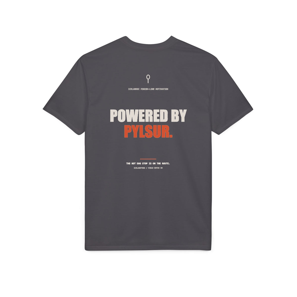 Powered by Pylsur — Gildan Performance Back-Print Tee