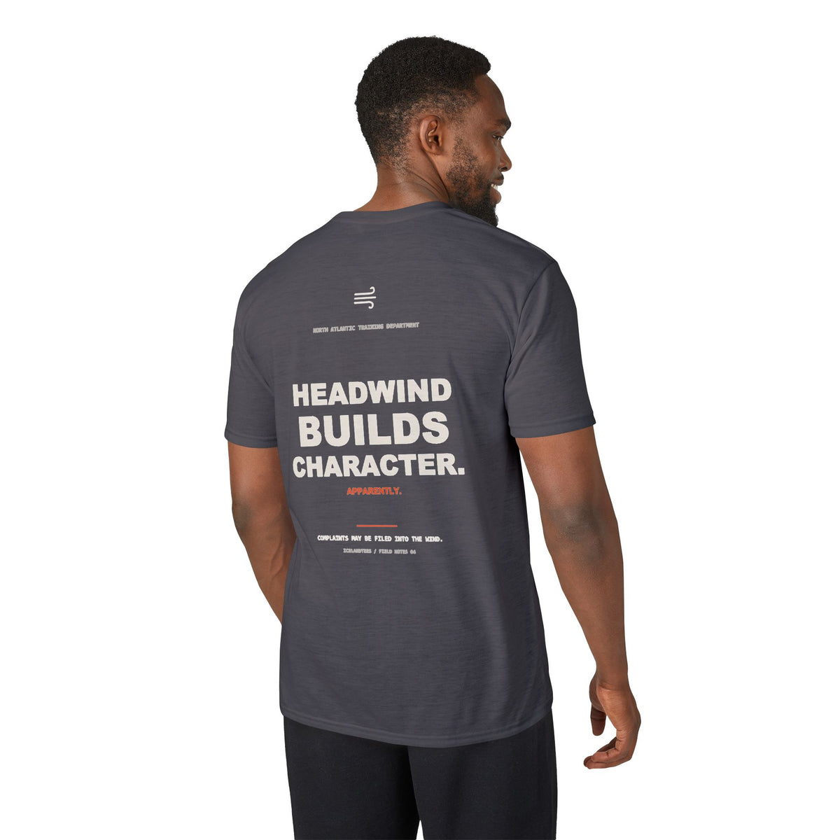 Headwind Builds Character — Gildan Performance Back-Print Tee