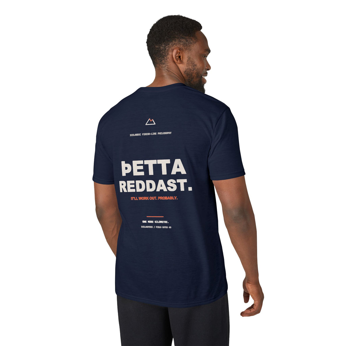 Þetta reddast — Gildan Performance Back-Print Tee