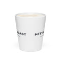 Þetta reddast — Iceland Latte Mug — white tapered 12 oz latte mug, front view showing the printed wrap